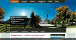 Desktop Screenshot of deutschnofen.org